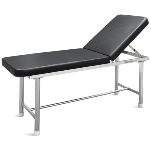 [X09] DIVAN D'EXAMEN DE CONSULATION 190X60X68 CM EN EPOXY. CREMAILLERE LEVE BUSTE MARQUE MEDLEUR